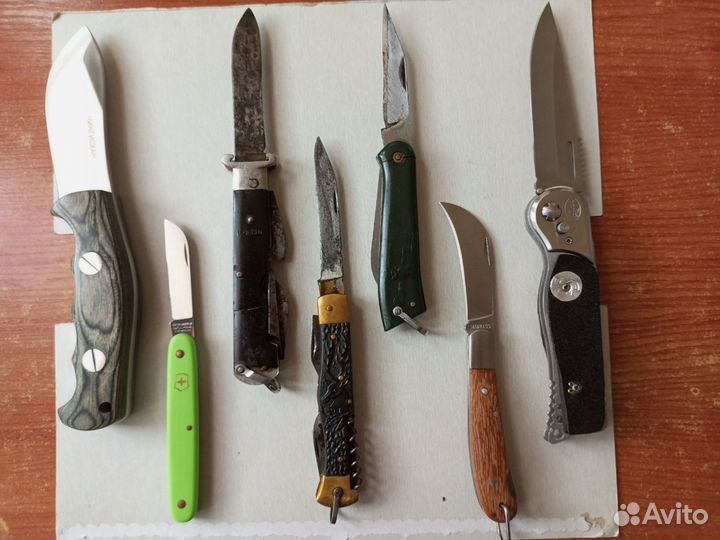 Ножи складные и туристические