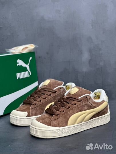 Кроссовки Puma Suede XL Bright Brown