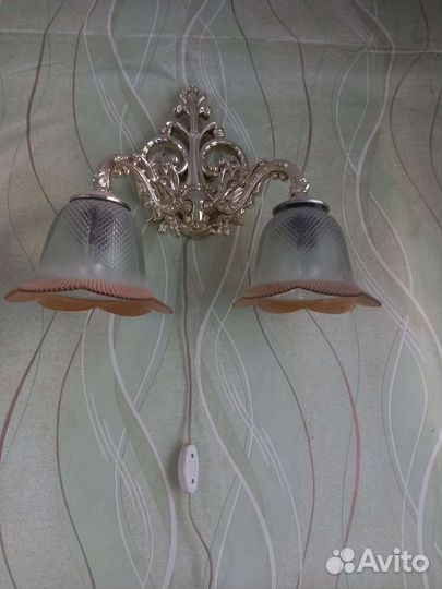 Люстра и бра