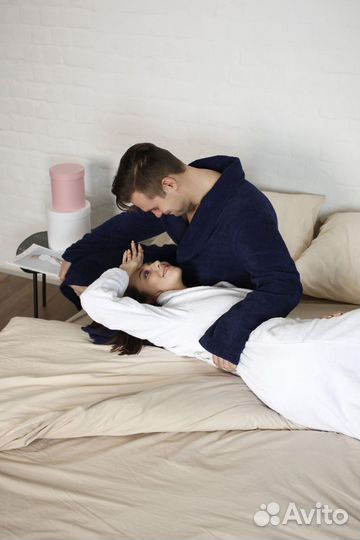 Именной халат махра 100 хлопок