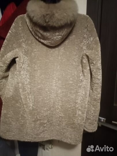 Полушубок из натурального меха