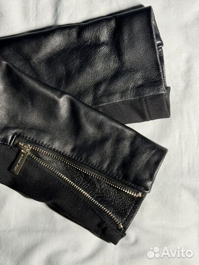 Кожаная куртка XS (40-42)