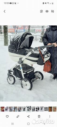 Детские коляски 2 в 1 бу