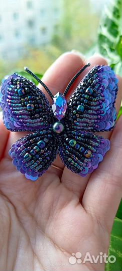 Брошь бабочка