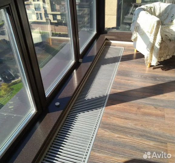 Внутрипольный конвектор Techno Air 250-140-1300