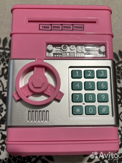 Сейф-копилка. Для девочки