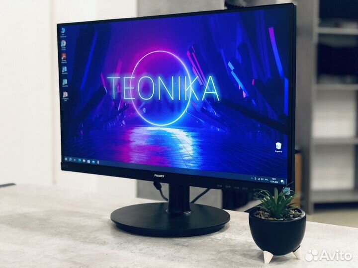 Монитор Philips 221V8\22 дюйма\ Full HD\VA