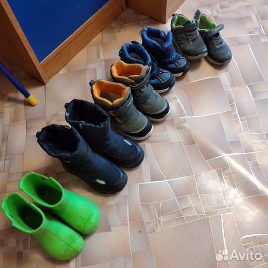 Детские вещи и обувь на мальчика. Б/у