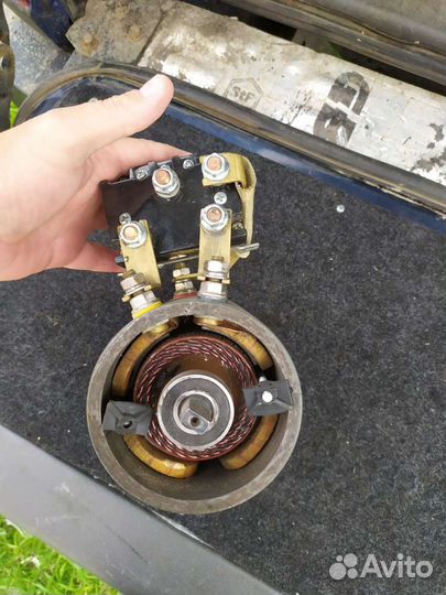 Двигатель для лебедки 24 v + соленоид