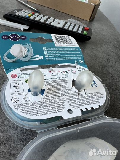 Пустышка avent 6 18