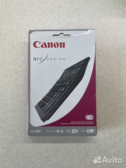 Калькулятор Canon AS-888