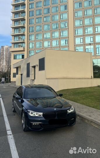 Аренда на Свадьбу BMW 7 long с водителем