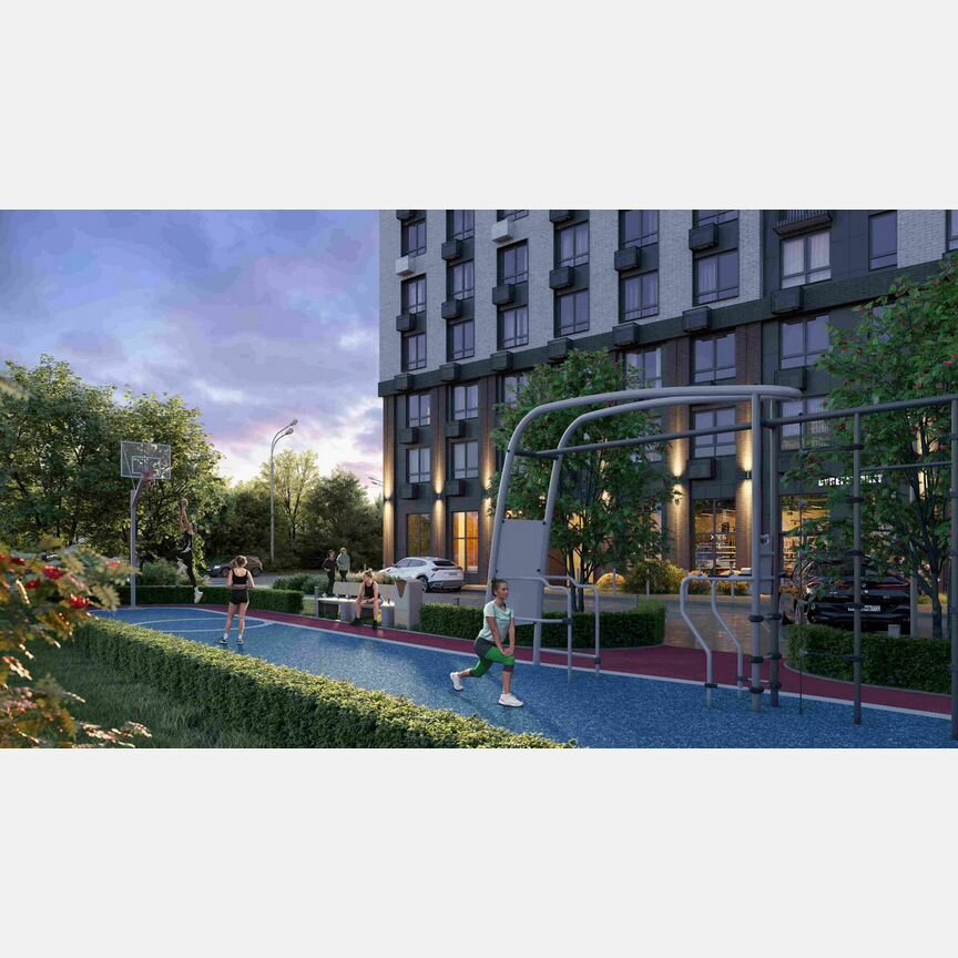 Квартира-студия, 21,8 м², 23/25 эт.