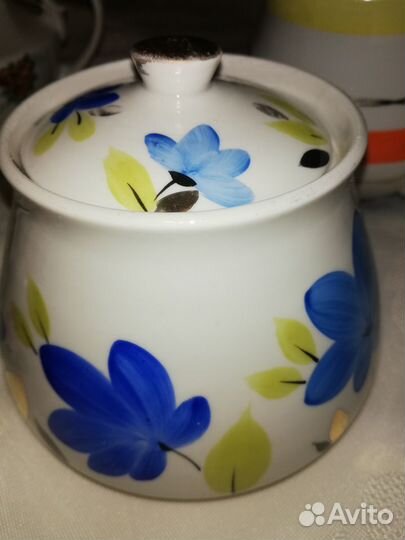 Советский фарфор. Чайники, сахарницы СССР