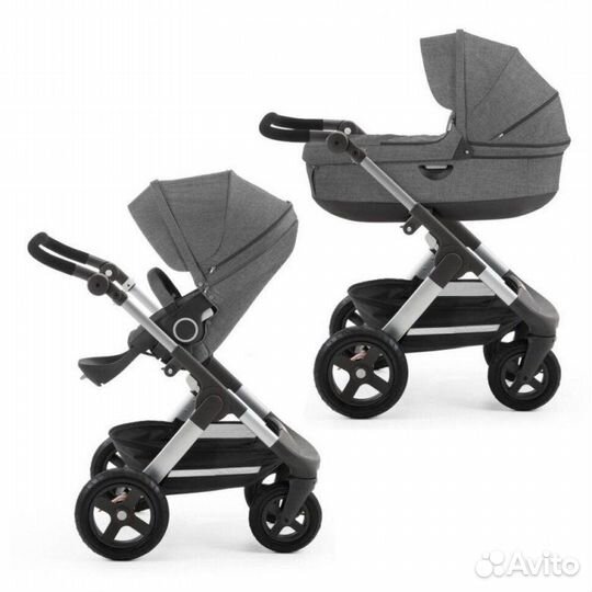Коляска 2 в 1 stokke trailz terrain
