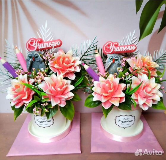 Букет из мыла ручной работы