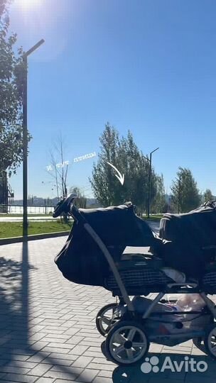 Коляска для двойни и погодок Peg Perego Duette