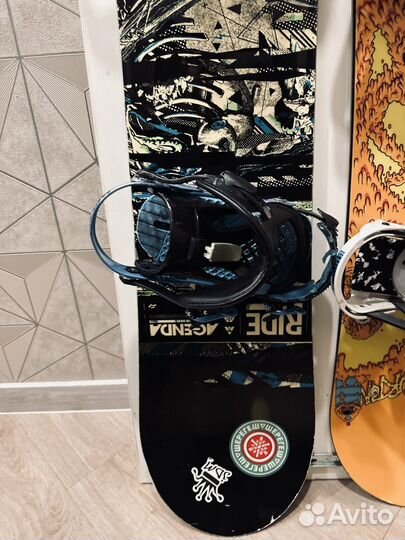 Сноуборд с креплениями Ride