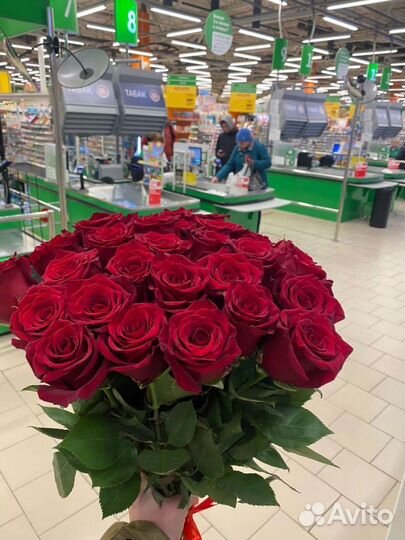 Цветы розы букет