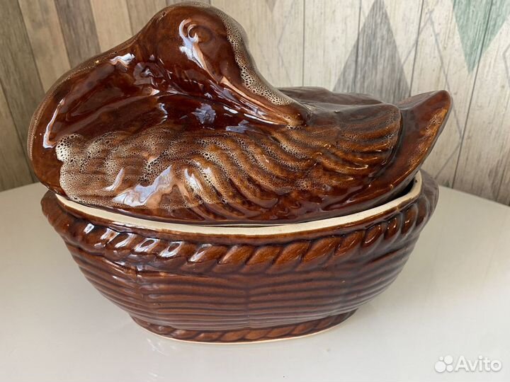 Утятница керамическая