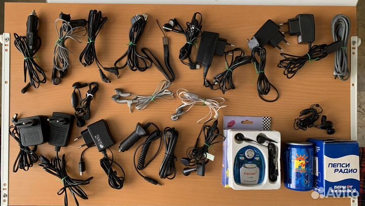 Наушники, блоки питания