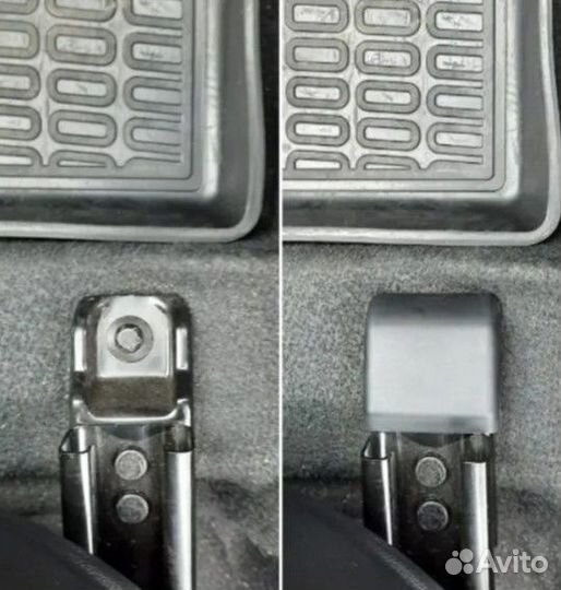 Накладки на салазки передних сидений KIA/Hyundai