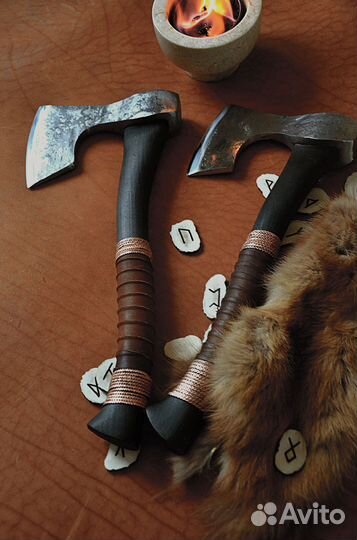 Топор универсальный. Стиль. Ручная ковка. Вечный