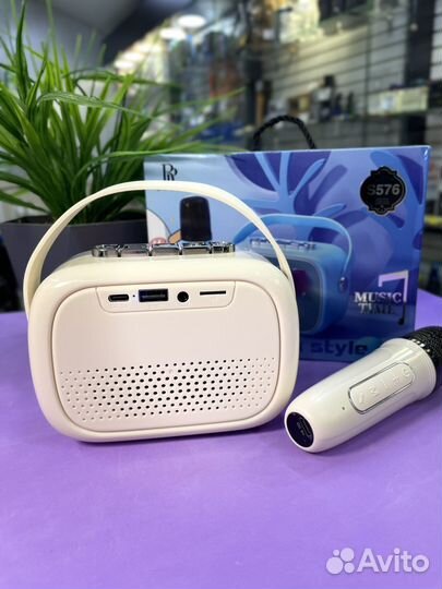 Колонка с микрофоном (S576)