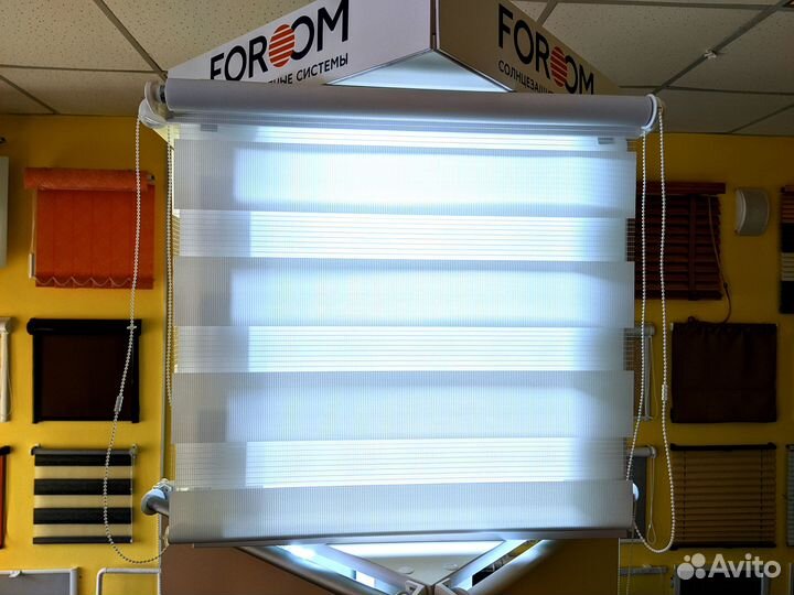 Рулонные шторы, жалюзи Zebra RM Basic Самара