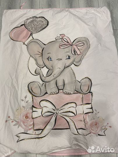 Бортики в детскую кроватку