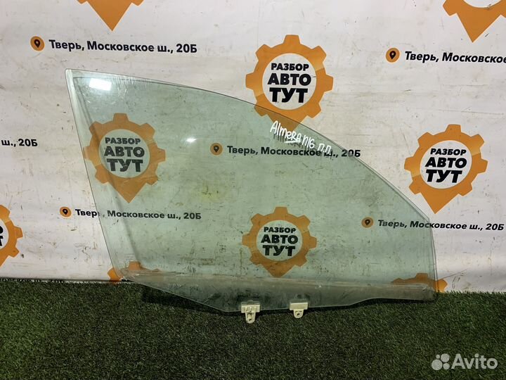 Переднее правое стекло Nissan Almera n16