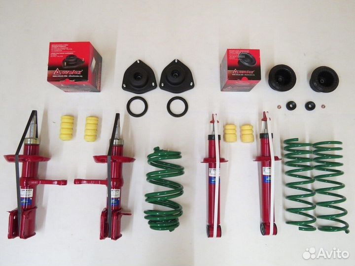 Подвеска с занижением ваз стойки пружины лада