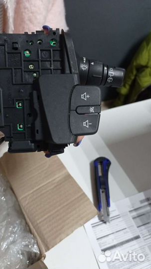 Блок переключения дворников на рено сценик 2