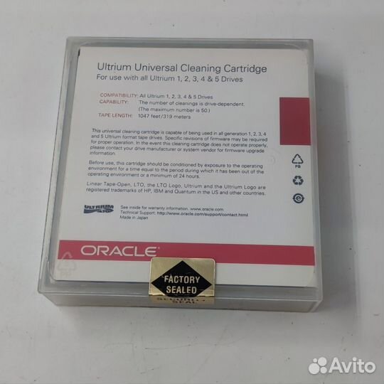 Чистящий картридж Ultrium Cleaning Cartridge, SUN