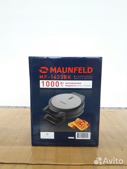 Вафельница maunfeld MF-1433BK