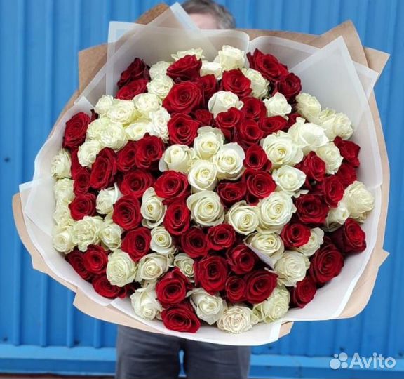 101 роза доставка