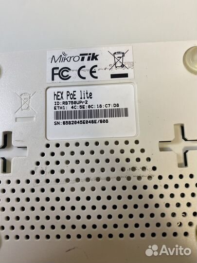 Маршрутизатор mikrotik poe rb750upr2