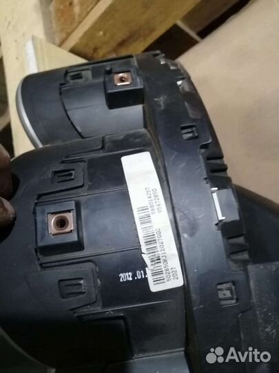 Щиток приборов chevrolet cruze