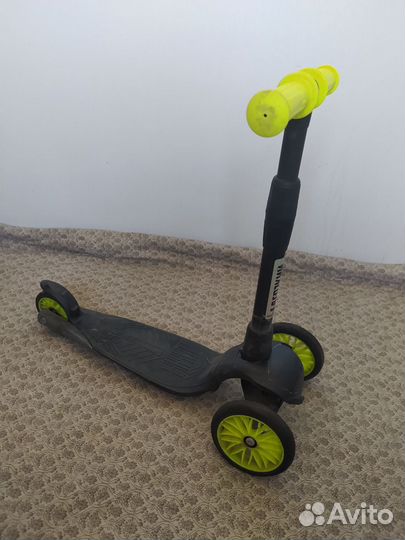 Самокат детский трехколесный Дерзкий