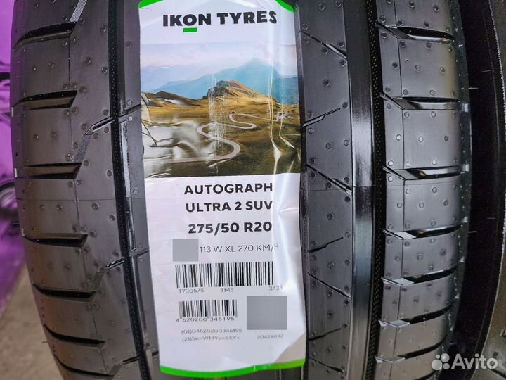 Ikon Tyres Autograph Ultra 2 SUV 275/50 R20