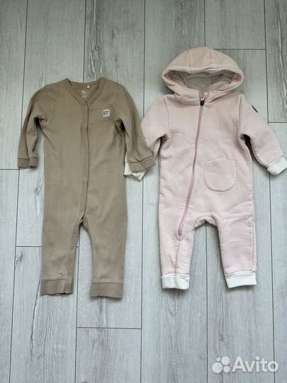 Бронь Вещи пакетом на девочку 80 86