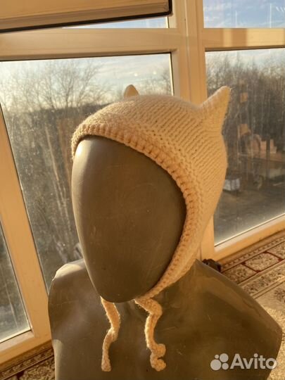 Чепчик с ушками