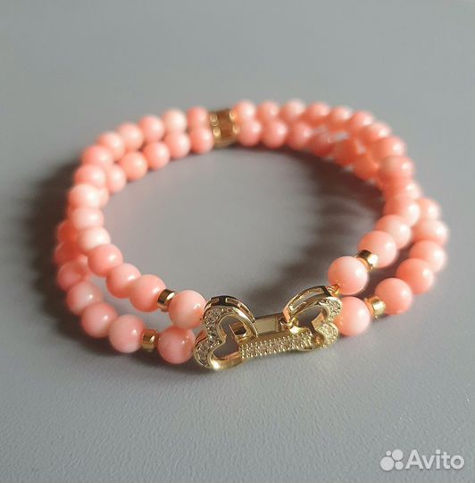 Браслет с кораллом