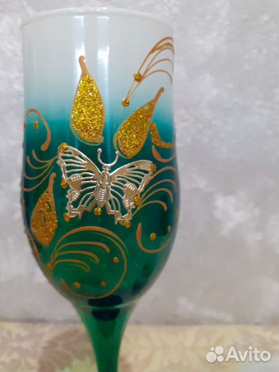 Хрустальный набор. Фужеры и стопочки. Времен СССР