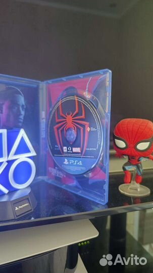 Человек Паук Майлз Моралес на Ps4 в идеальном сост