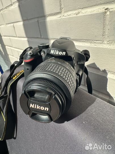 Зеркальный фотоаппарат nikon d3200 + kit 18-55