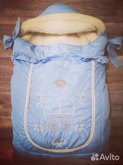 Конверт на выписку зимний