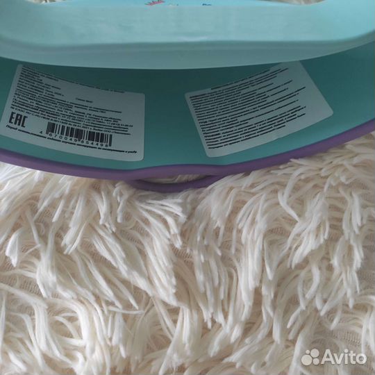 Сидушка на унитаз детская мягкая