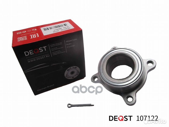 Ступица колеса переднего mitsubishi pajero/mont