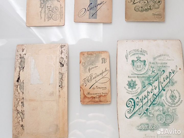 Антикварные, старинные фото,визитные карточки дети